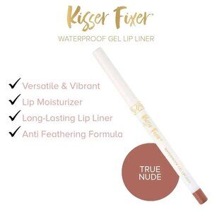 Belle Beauty  - Kisser Fixer waterproof Lip Liner - True Nude qty:2